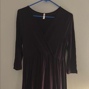 Elegant Black Women's Dress